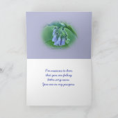 Carte Comfrey Obtenez des voeux de bien-être ou toute pe (Intérieur)