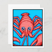 Carte comique #173 Impression d'art (Devant / Derrière)