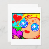 Carte comique #2049 Impression d'art (Devant / Derrière)