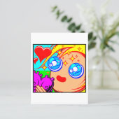 Carte comique #2049 Impression d'art (Debout devant)