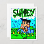 Carte comique #2054 Impression d'art (Devant / Derrière)