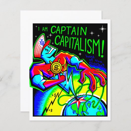 Carte comique #2247 Impression d'art (Devant / Derrière)