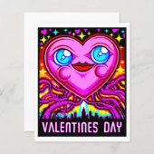 Carte comique #2534 Valentines Day Art Print (Devant / Derrière)