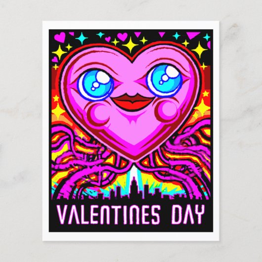 Carte comique #2534 Valentines Day Art Print (Devant)