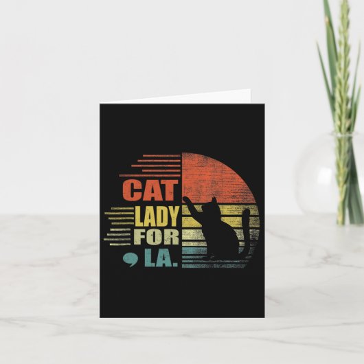 Carte Comma La Funny Chat (Devant)