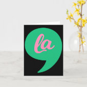 Carte Comma La Kamala Harris 2022 - Costum électoral (Fleur jaune)