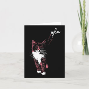 Carte Comma La Kamala Harris Chat Kitten Cute Adorable T