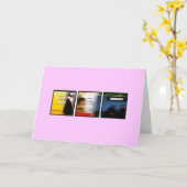 Carte Commando allant sur votre anniversaire (Fleur jaune)