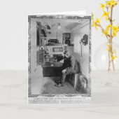 Carte Comme à bord détruit de "Titanic " (Fleur jaune)