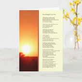 Carte Comme Je T'Aime Profondément... (Fleur jaune)