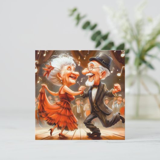 Carte Comme Les Anciens Jours (Debout devant)