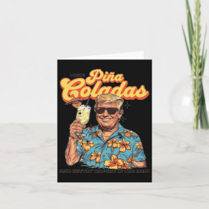 Carte Comme Pina Coladas Et Se Faire Prendre Dans La Plu