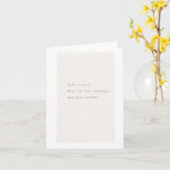 Carte Comme Texter, mais plus de papier (Fleur jaune)