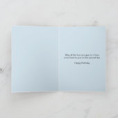 Carte Comme un anniversaire de petit-fils avec un (Intérieur)