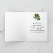 Carte Comme un Birch Tree Spirit Personnalités d'anniver (Intérieur)