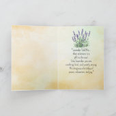 Carte Comme un Lavender Vos Personnalités d'anniversaire (Intérieur)