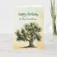 Comme un Olive Tree Spirit Personnalités d'anniver