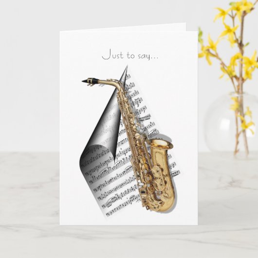 Carte Comme un père à moi… (Fleur jaune)