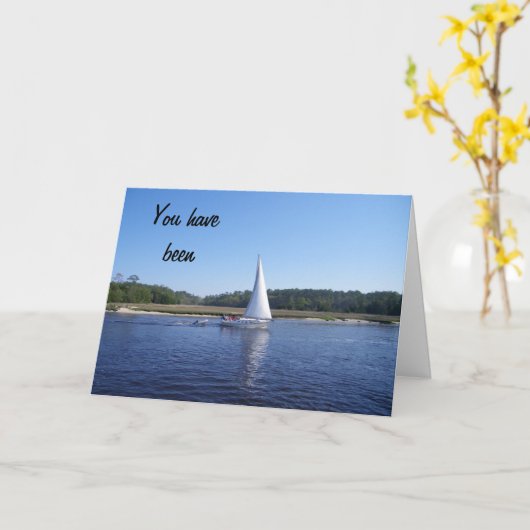 CARTE **COMME UN PÈRE*** À SON ANNIVERSAIRE (Fleur jaune)