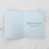 Carte Comme un père pour la fête des pères, Paysage de m (Intérieur)