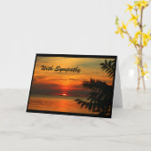 Carte Comme Votre Amoureux Est Accueilli Dans Le Ciel (Fleur jaune)