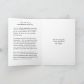 CARTE COMME VOUS ÊTES ORDONNÉ AU DIACONATE (Intérieur)