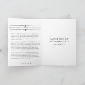 CARTE COMME VOUS ÊTES ORDONNÉ AU DIACONATE (Intérieur)