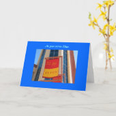 Carte Comme vous servez HIm (Fleur jaune)