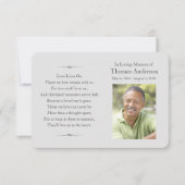 Carte commémorative (Devant)