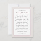 Carte commémorative (Dos)