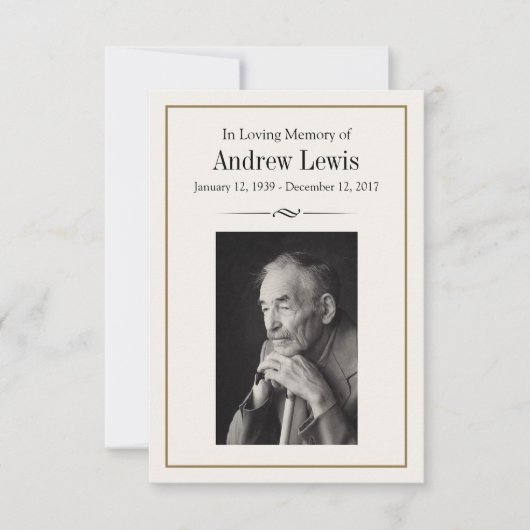 Carte commémorative (Devant)