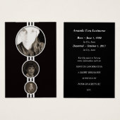 carte commémorative (Devant & derrière)