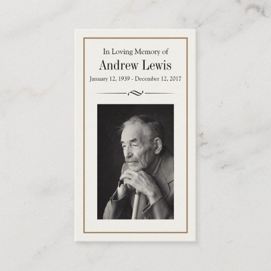 Carte commémorative (Devant)