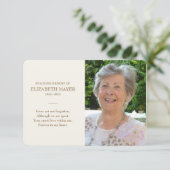 Carte commémorative (Debout devant)