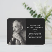 Carte commémorative (Debout devant)