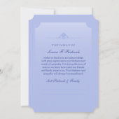 Carte commémorative Arbres d'hiver - Merci arrière (Dos)