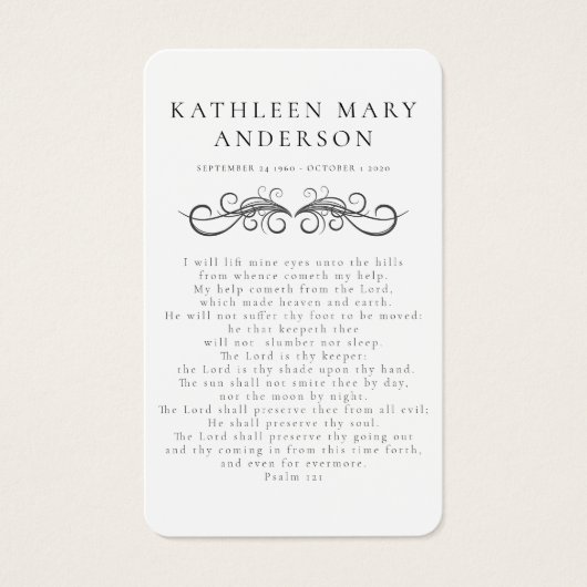 Carte commémorative aux papillons floraux (Devant)