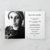 carte commémorative brume de chute d'eau (Intérieur)