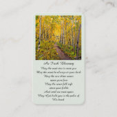 Carte commémorative de célébration de la vie (Devant)