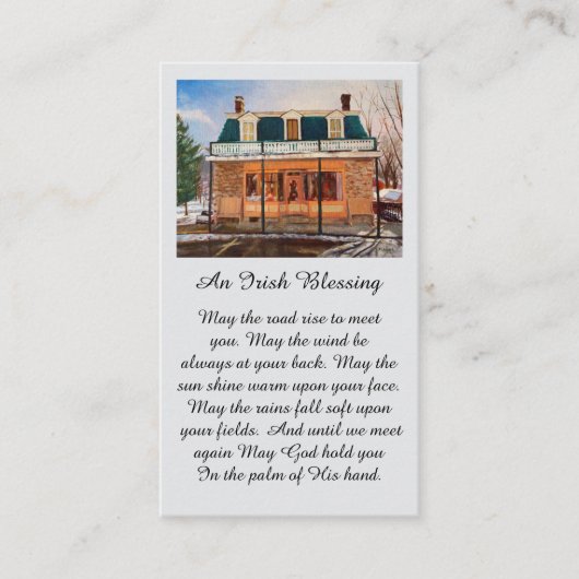 Carte commémorative de célébration de la vie (Devant)