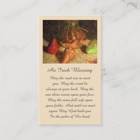 Carte commémorative de célébration de la vie (Devant)