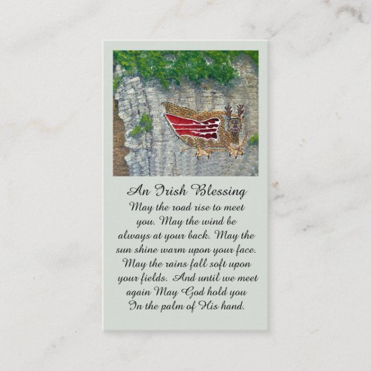 Carte commémorative de deuil (Devant)