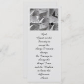 Carte commémorative de la fête de la vie (Devant / Derrière)