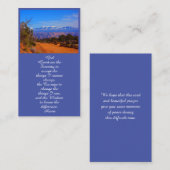 Carte commémorative de la fête du paysage (Devant / Derrière)