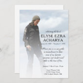 carte commémorative de la photo du côté gauche (Devant / Derrière)