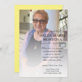 carte commémorative de la photo du côté gauche (Devant / Derrière)