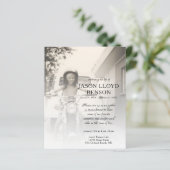 carte commémorative de la photo du côté gauche (Debout devant)