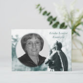 carte commémorative de prière d'ange (Debout devant)