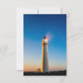 Carte commémorative de prière du phare de Sunset (Devant)