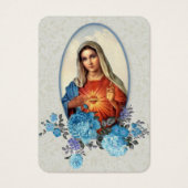 Carte commémorative de prière funéraire catholique (Devant)